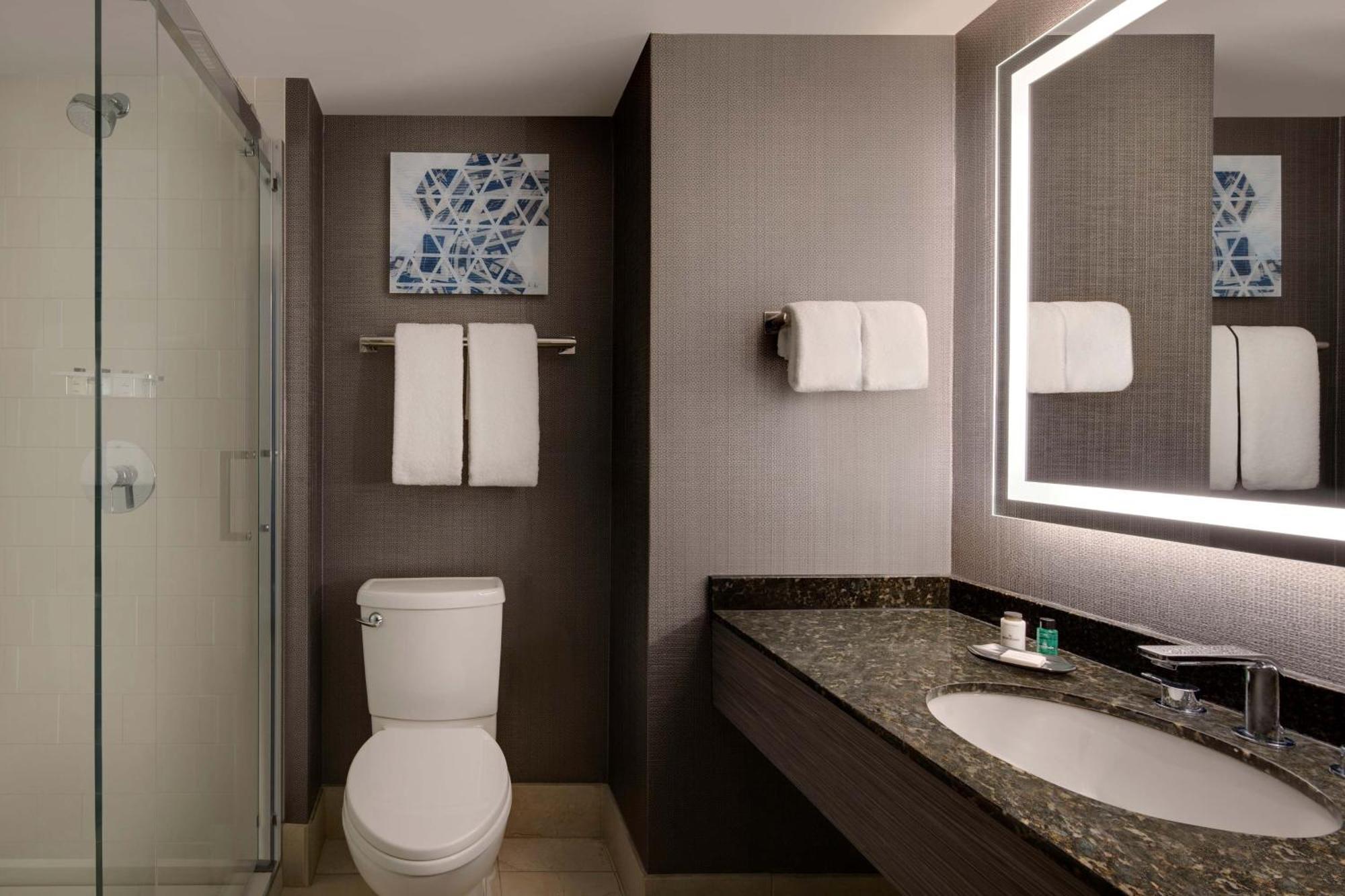 King Room with Roll-in Shower - Mobility and Hearing Accessible
