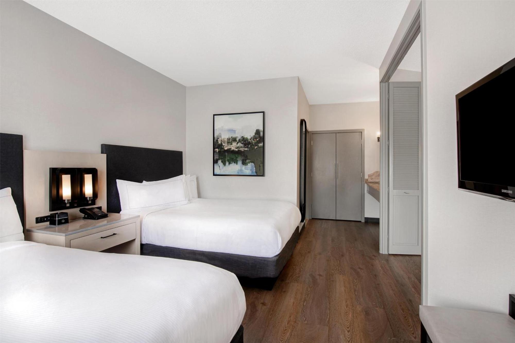 One-Bedroom Suite with Two Double Beds and Sofa Bed - Non-Smoking