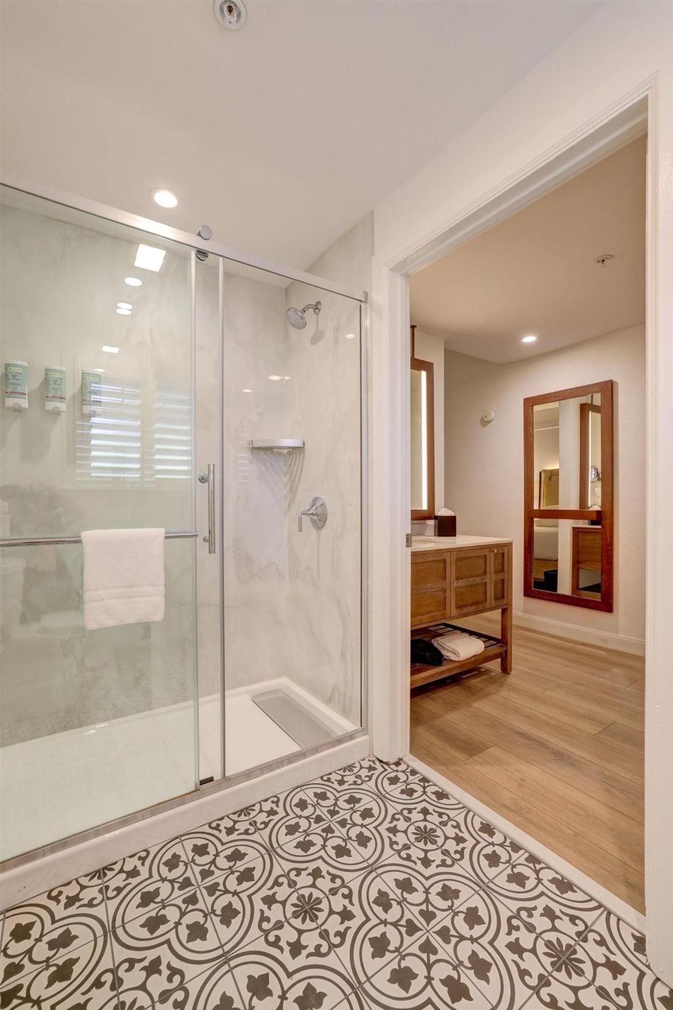 Queen Room with Two Queen Beds and Fireplace - Private Balcony