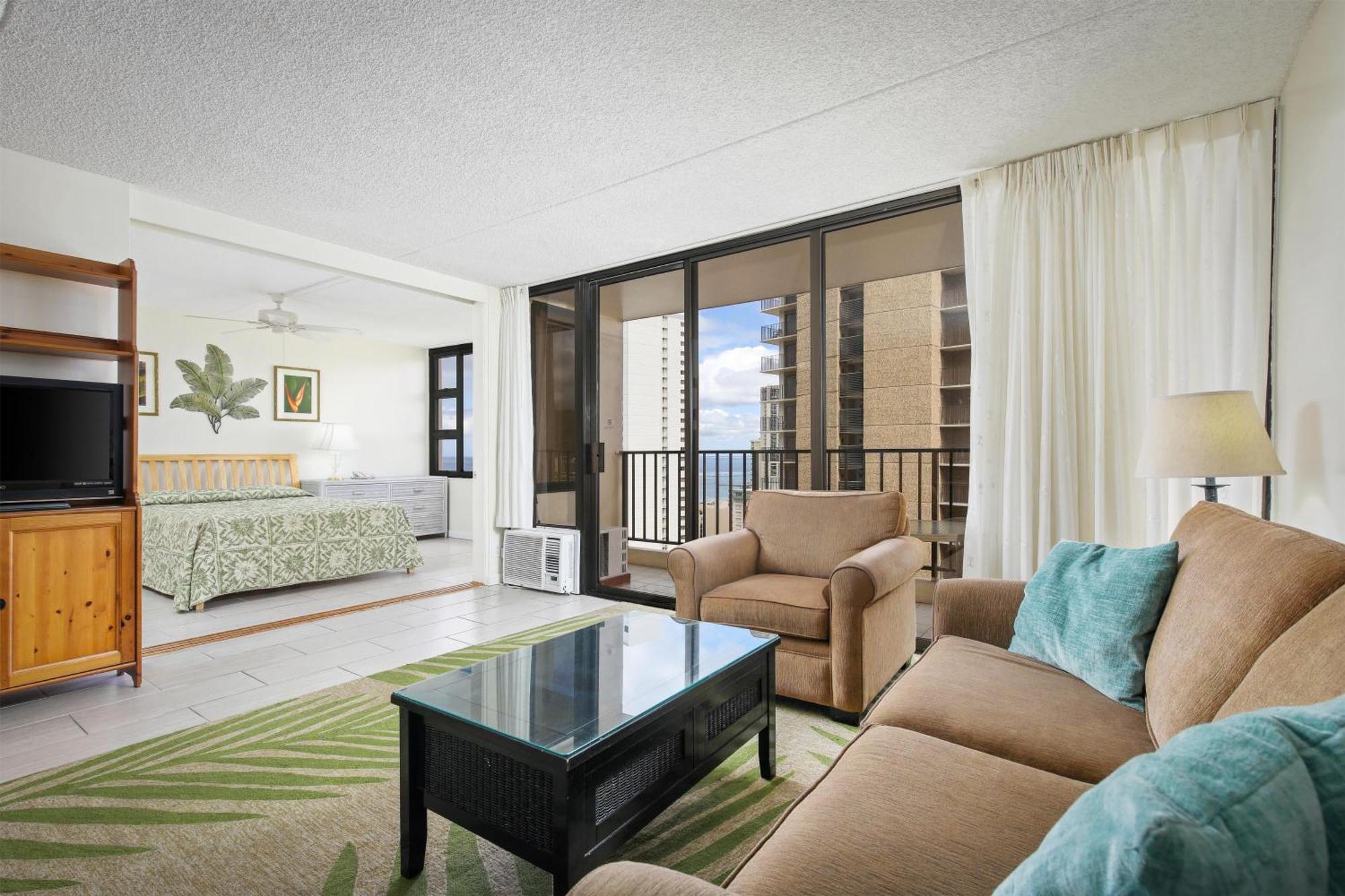 One-Bedroom Suite with Partial Ocean View