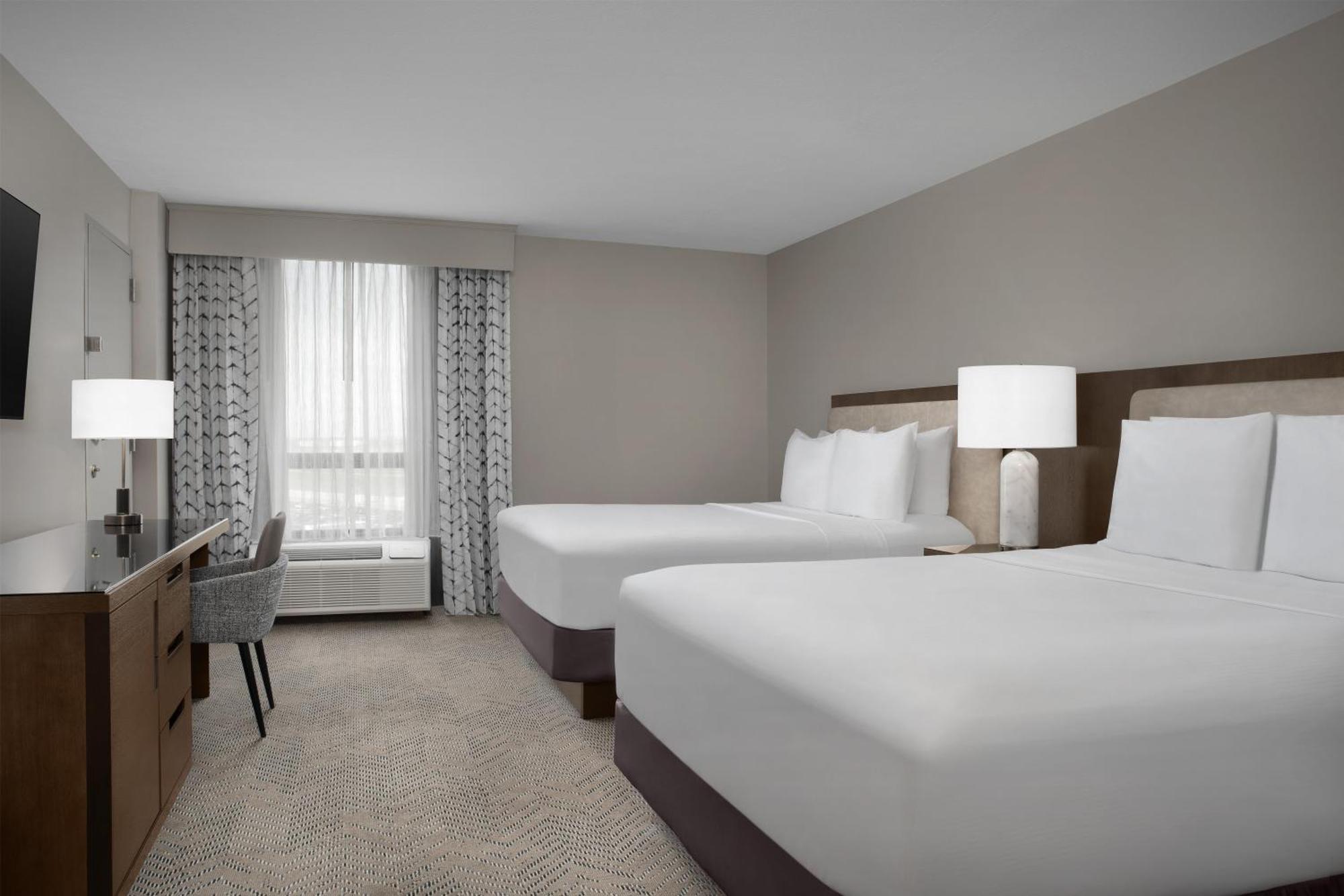 Double Room with Two Double Beds - Hearing Access