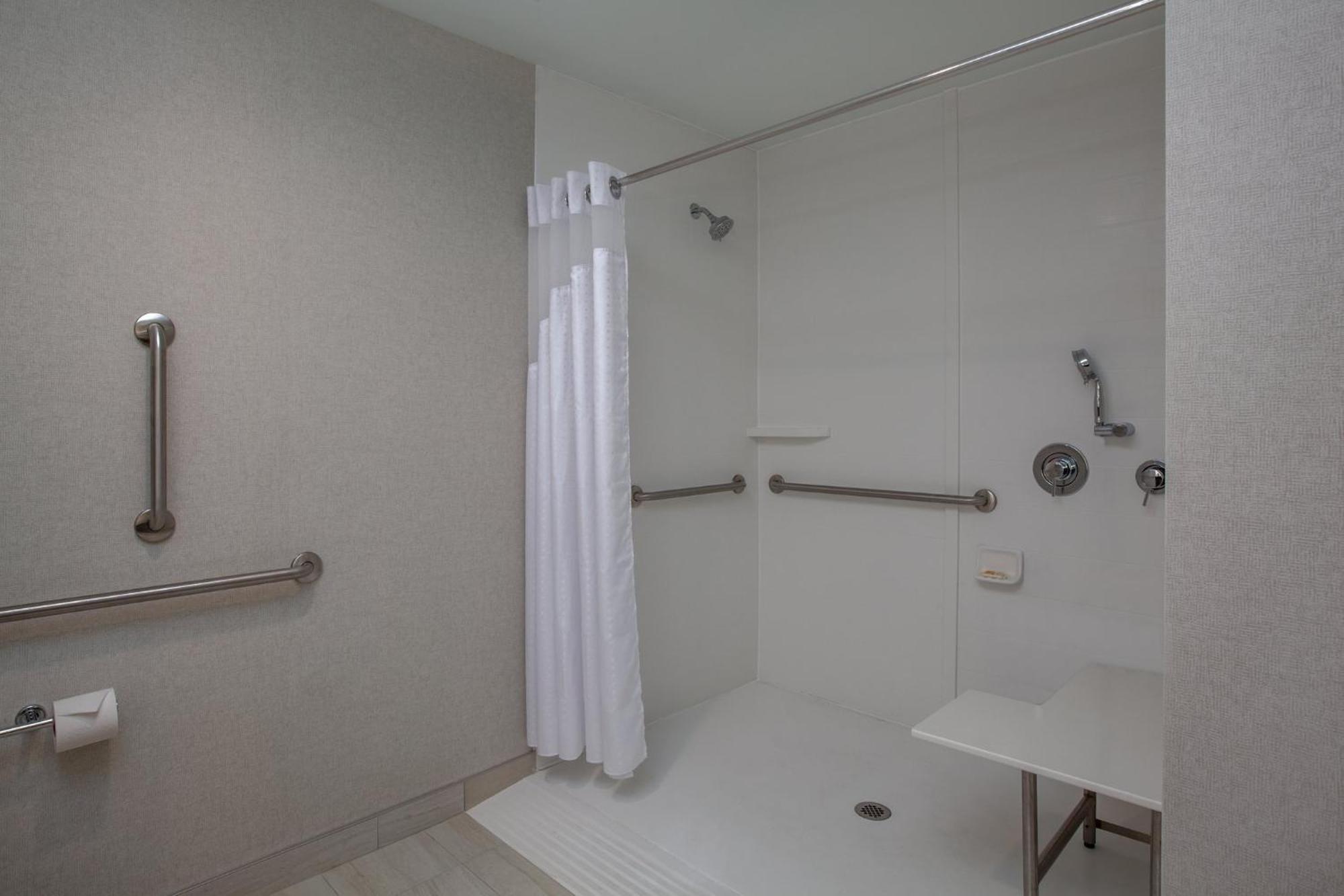 King Room with Mobility Accessible Roll-In Shower