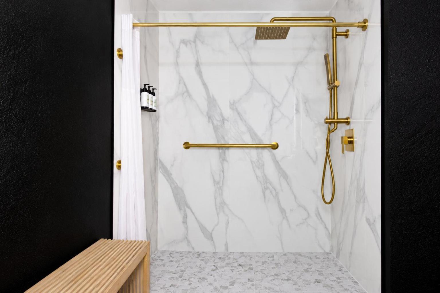 King Wellness Suite with Roll in shower - Accessible/Non-Smoking